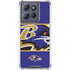 NFL Baltimore Ravens Zone Block Moto G 5G (2025) Clear Case