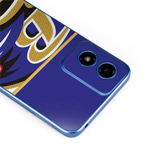 NFL Baltimore Ravens Zone Block Moto G Play 4G (2024) Skin