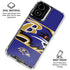 NFL Baltimore Ravens Zone Block Moto G Power 5G (2024) Clear Case