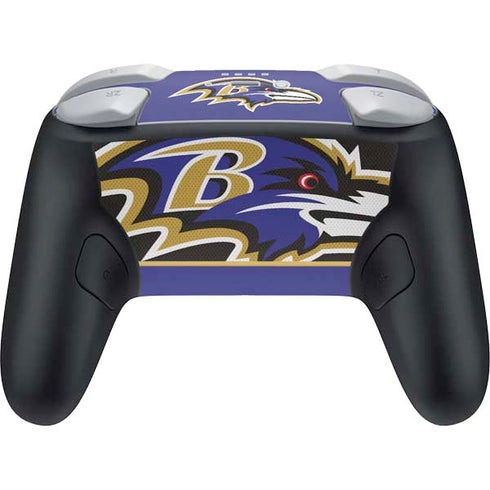 NFL Baltimore Ravens Zone Block Nintendo Switch 2 (2025) Pro Controller Skin
