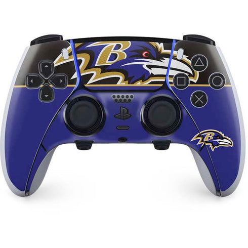 NFL Baltimore Ravens Zone Block PS5 DualSense Edge Pro Controller Skin