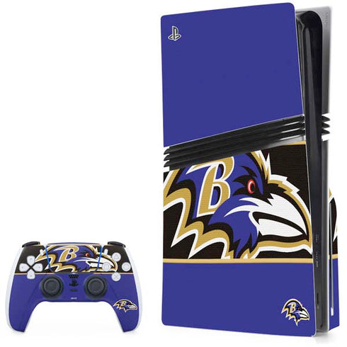 NFL Baltimore Ravens Zone Block PlayStation PS5 Skins