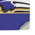 NFL Baltimore Ravens Zone Block PS5 Pro Disk Console Skin