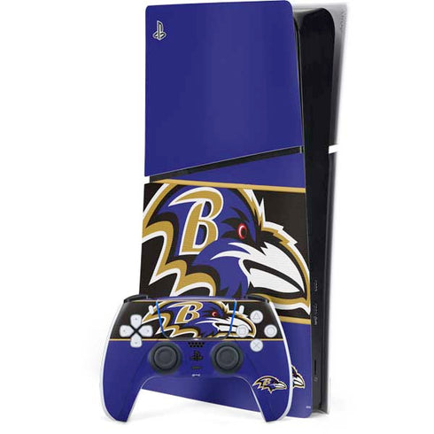 NFL Baltimore Ravens Zone Block PlayStation PS5 Skins