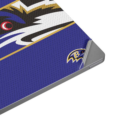 NFL Baltimore Ravens Zone Block Laptop Skins