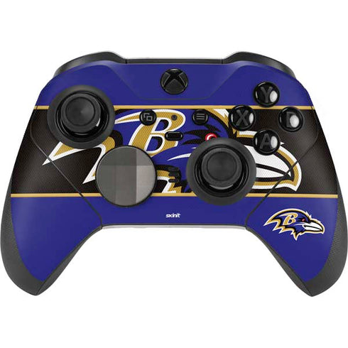 NFL Baltimore Ravens Zone Block Xbox Elite Wireless Controller Series 2 Skin