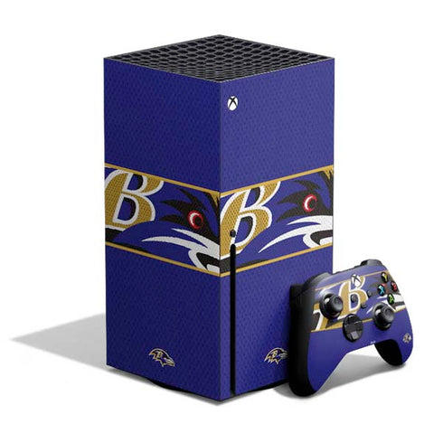NFL Baltimore Ravens Zone Block Xbox Series X Skins