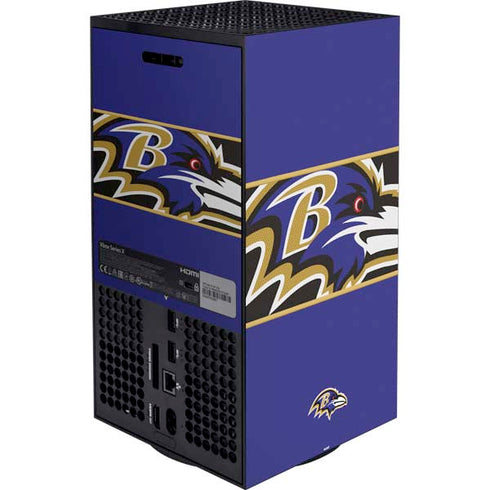 NFL Baltimore Ravens Zone Block XBox Series X Digital Edition Bundle Skin