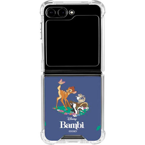 Disney Bambi and Friends Galaxy Z Flip6 Clear Case