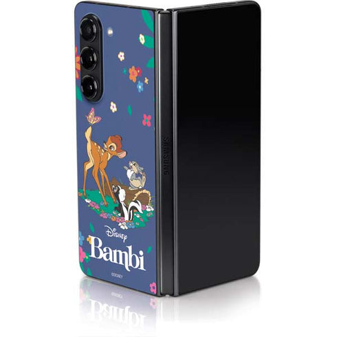 Disney Bambi and Friends Galaxy Z Fold5 5G Skin