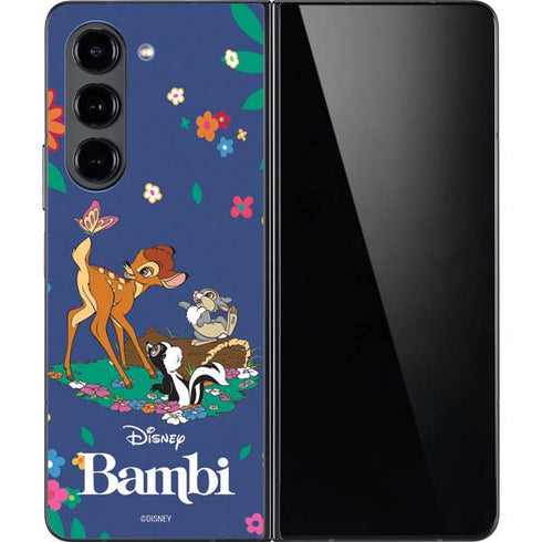 Disney Bambi and Friends Galaxy Z Fold5 5G Skin