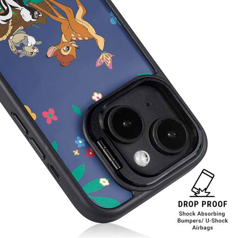 Disney Bambi and Friends iPhone 14 Kickstand Case