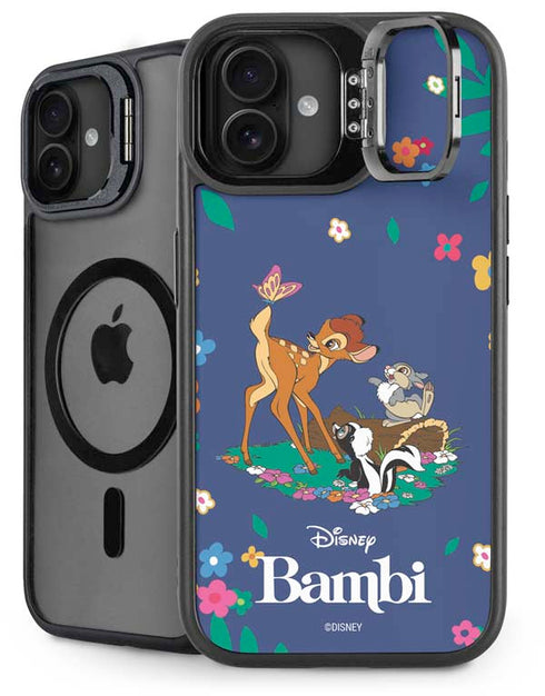 Disney Bambi and Friends iPhone 16 Kickstand Case