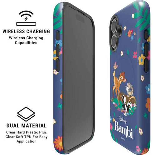 Disney Bambi and Friends iPhone 16 Plus Magsafe Impact Case