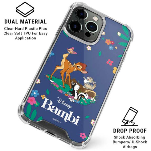 Disney Bambi and Friends iPhone 16 Pro Clear Case
