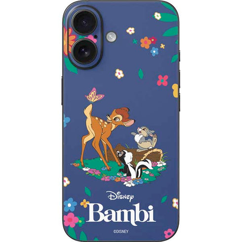 Disney Bambi and Friends iPhone 16 Skin