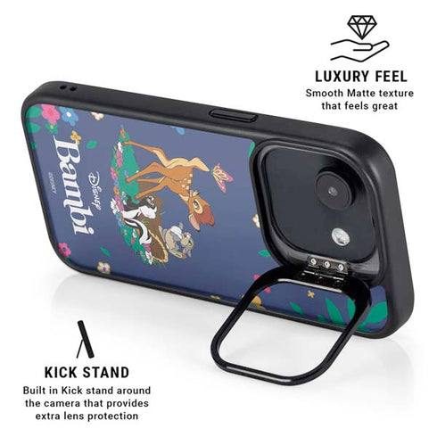 Disney Bambi and Friends iPhone 16e Kickstand Case