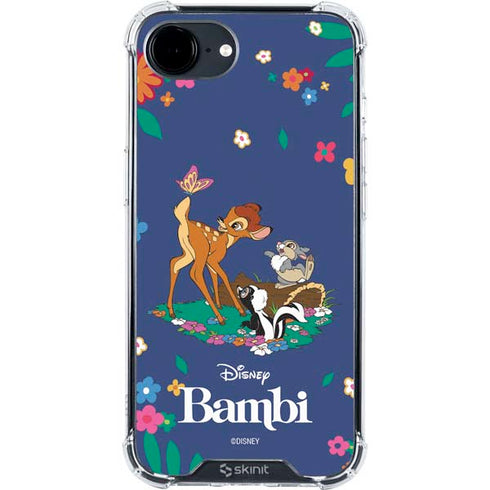 Disney Bambi and Friends iPhone 16e Clear Case