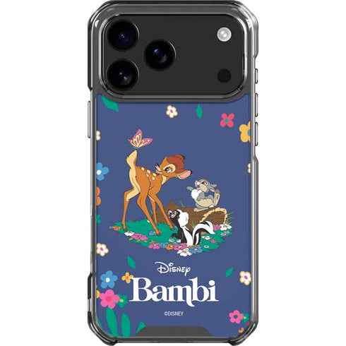 Disney Bambi and Friends iPhone 18 Pro Max Clear Case