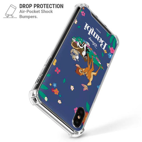 Disney Bambi and Friends iPhone X/XS Clear Case