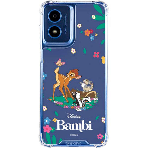 Disney Bambi and Friends Moto G 5G (2024) Clear Case