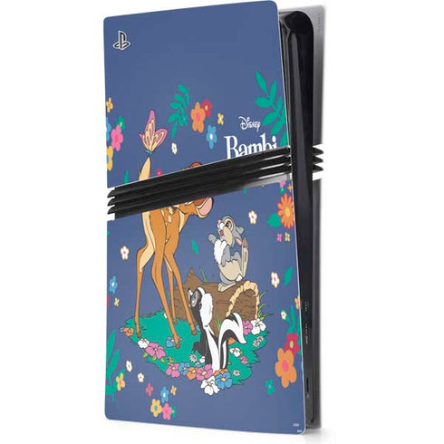 Disney Bambi and Friends PS5 Pro Console Skin