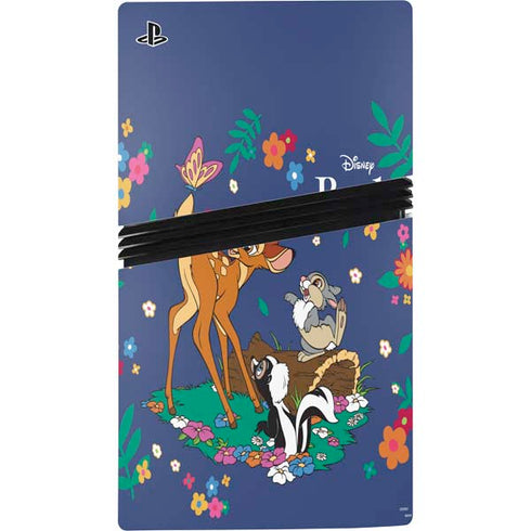 Disney Bambi and Friends PS5 Pro Console Skin