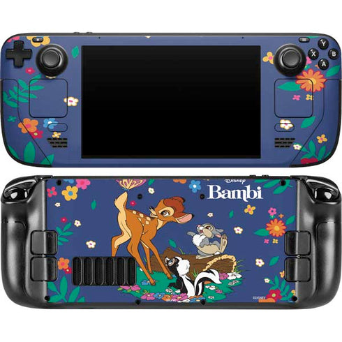 Disney Bambi and Friends Steam Deck Handheld Gaming Computer OLED Skin