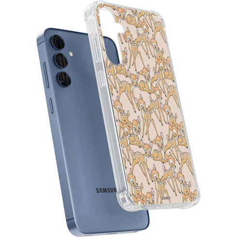 Disney Bambi Character Pattern Galaxy A55 5G Clear Case