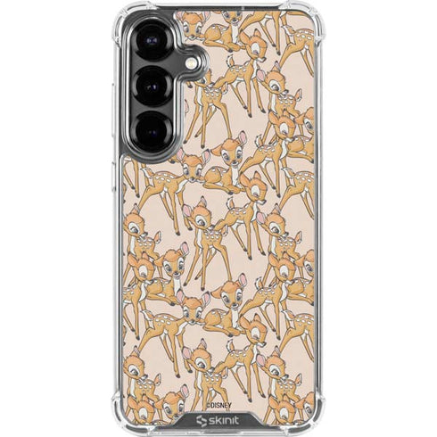 Disney Bambi Character Pattern Galaxy S26 Clear Case