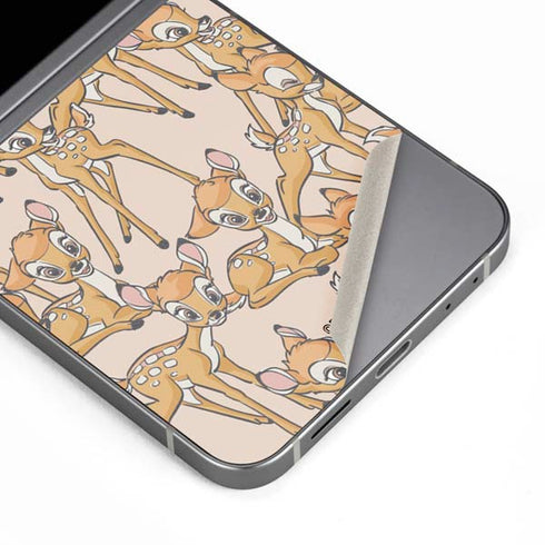Disney Bambi Character Pattern Galaxy Z Flip6 Skin