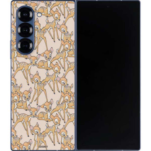 Disney Bambi Character Pattern Galaxy Z Fold6 Skin