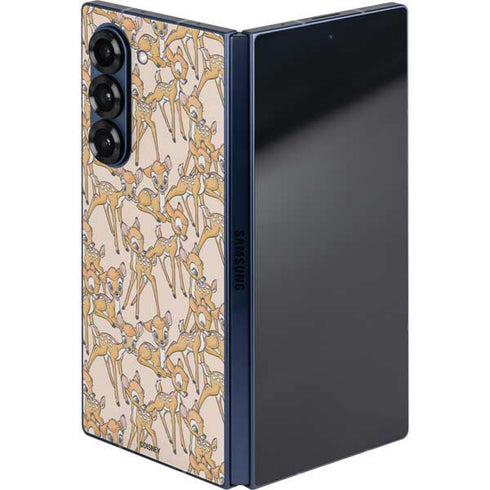 Disney Bambi Character Pattern Galaxy Z Fold6 Skin