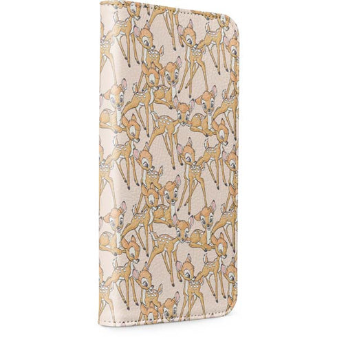 Disney Bambi Character Pattern iPhone 14 Pro Folio Case