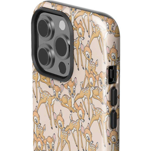 Disney Bambi Character Pattern iPhone 15 Pro Impact Case