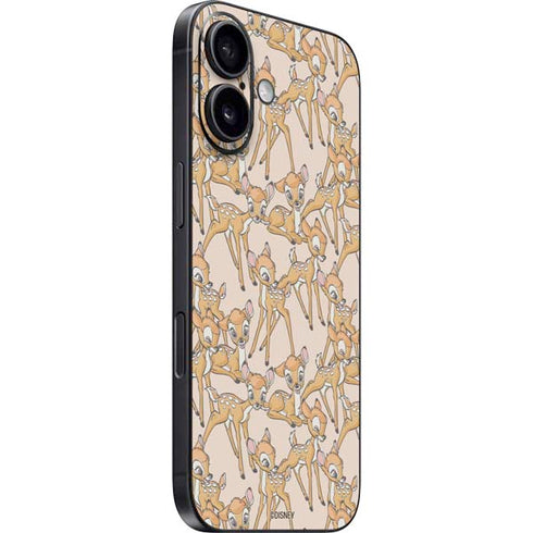 Disney Bambi Character Pattern iPhone 16 Skin