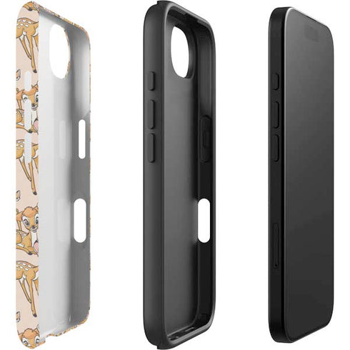 Disney Bambi Character Pattern iPhone 16e Impact Case