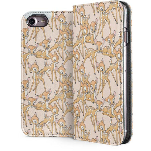 Disney Bambi Character Pattern iPhone 7 Folio Case