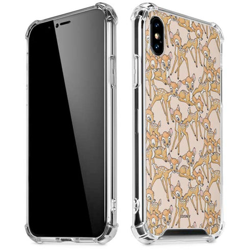 Disney Bambi Character Pattern iPhone X/XS Clear Case