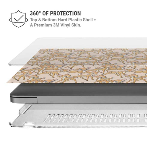 Disney Bambi Character Pattern MacBook Pro 14in (2021-24) Case plus Skin