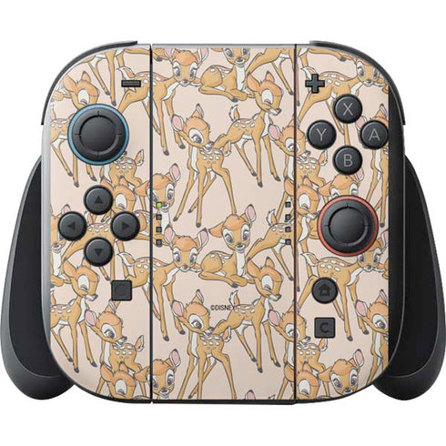 Disney Bambi Character Pattern Nintendo Switch 2 (2025) with Joy-Con Skin