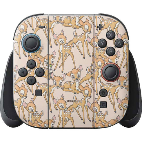 Disney Bambi Character Pattern Nintendo Skins