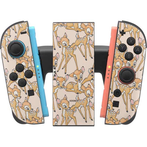 Disney Bambi Character Pattern Nintendo Switch 2 (2025) Joy-Con Controller Skin