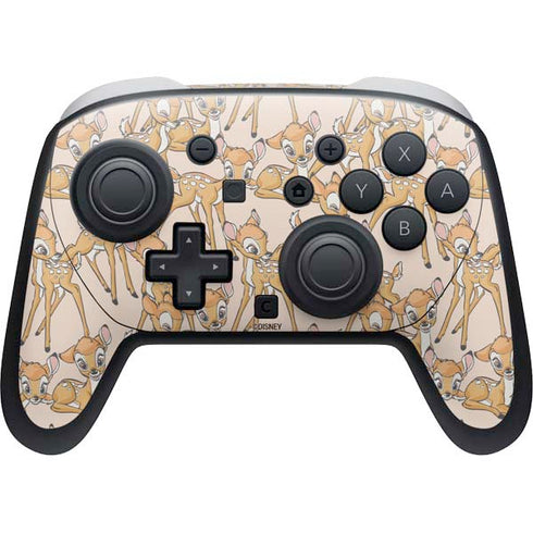 Disney Bambi Character Pattern Nintendo Skins