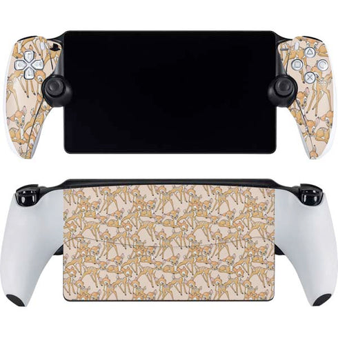 Disney Bambi Character Pattern PlayStation Portal Remote Player Skin