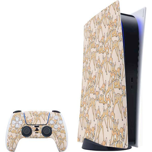 Disney Bambi Character Pattern PlayStation PS5 Skins