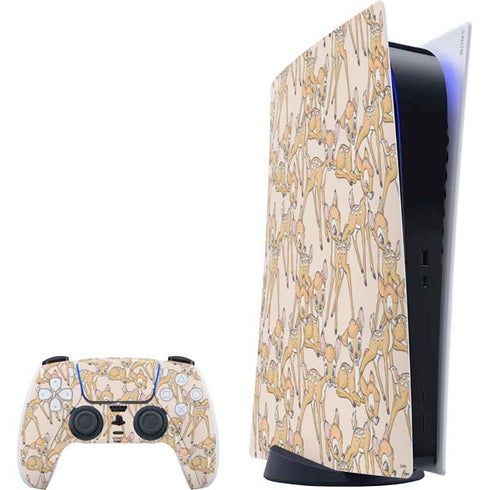 Disney Bambi Character Pattern PlayStation PS5 Skins