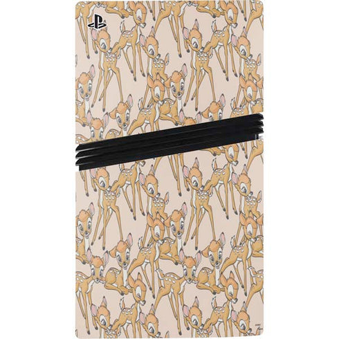Disney Bambi Character Pattern PS5 Pro Bundle Skin