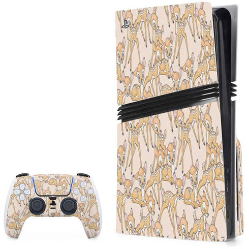 Disney Bambi Character Pattern PlayStation PS5 Skins