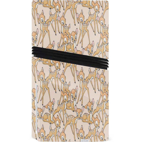 Disney Bambi Character Pattern PS5 Pro Disk Console Skin